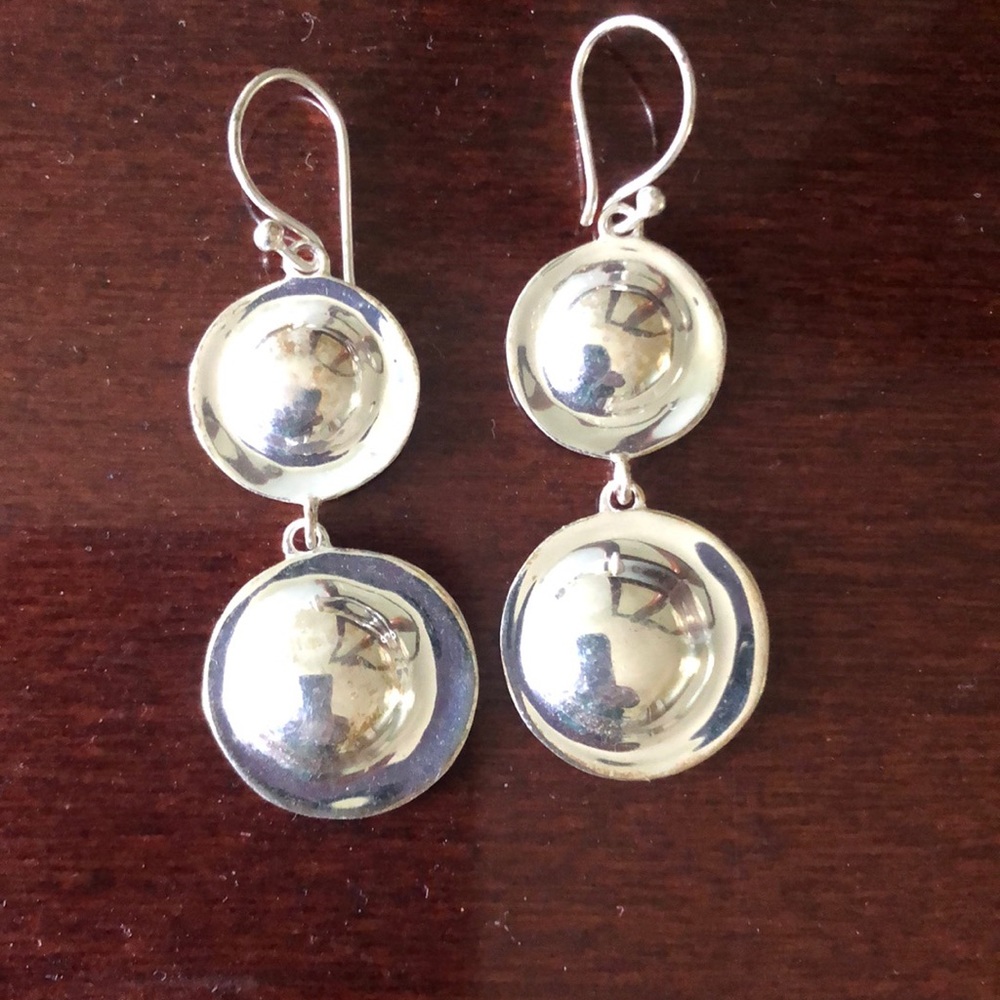 Sterling silver earrings.